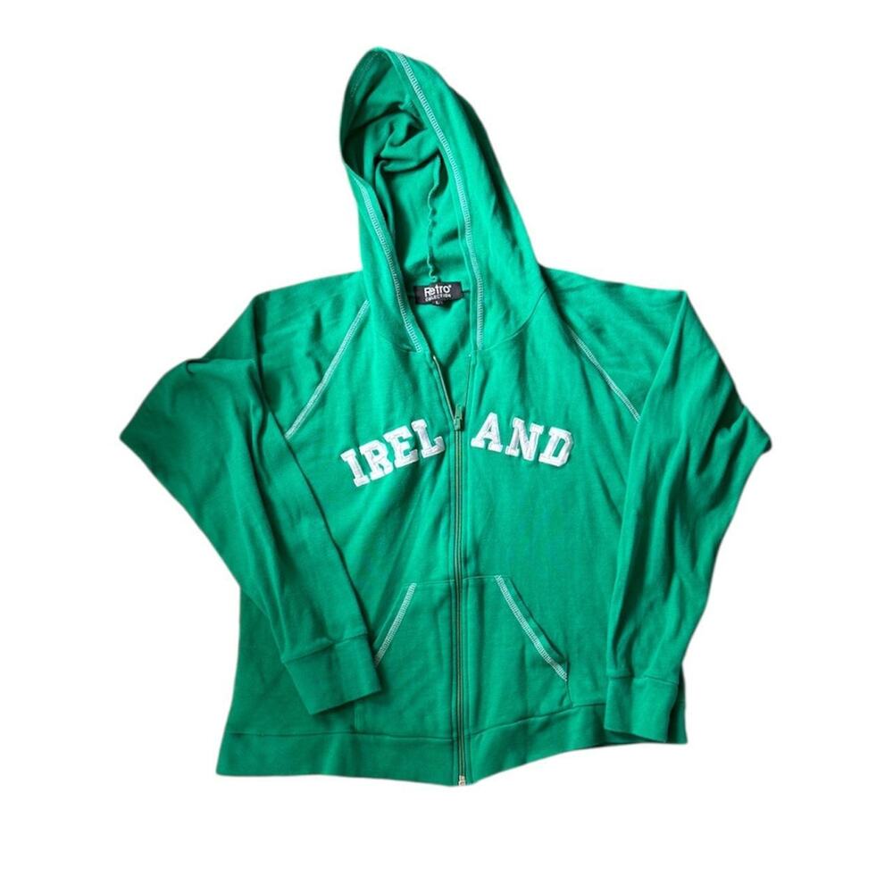 Y2K Ireland Zip Up Hoodie